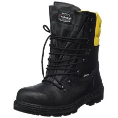 Cofra Cut Protection Boots Woodsman BIS Forest Worker Boots with Saw Protection 25580-000 Black, black, 25580-000