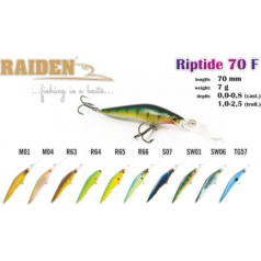 Vobleris RAIDEN «Riptide» 70 F