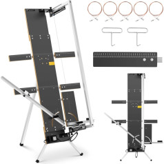 Termiskā naža putupolistirola griešanas mašīna ar labo kronšteinu 1300/330 mm 5x stieple 200 W