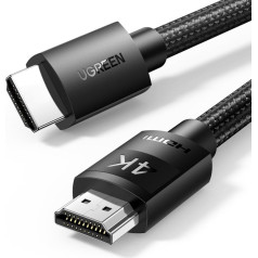 Pīts kabelis HDMI 2.0 4K augstas kvalitātes OFC 3m melns