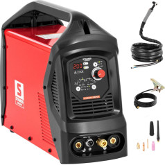 TIG DC Pulse Hot Start metināšanas iekārta 10-200A 230V