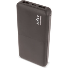 Setty  Power Bank 10000mAh Universāla Ārējas uzlādes baterija