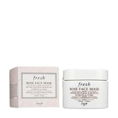 Fresh Rose Hydrating Treatment Face Mask with Rose Petals 3.4oz (100ml)