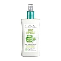 Omia ORGANISKS PĒC SAULES PIENS ALVEJAS SPRAY 200 ml Absorbentu klāsts, kas Itālijā piedāvā 1. tīri sausu, pateicoties tūlītējas žāvēšanas tehnoloģijai, 200 g