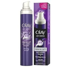 Olay 4 x Pretgrumbu Firm And Lift 2in1 dienas krēms/nostiprinošs serums 200ml