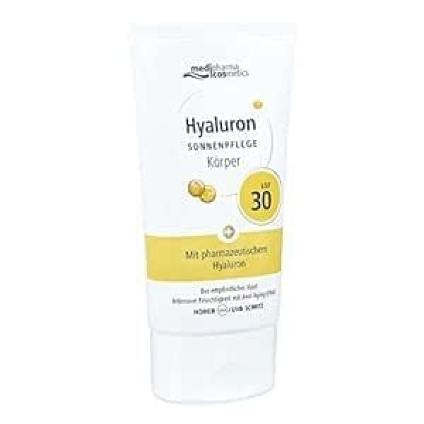 Medipharma Cosmetics Гиалуроновый солнцезащитный крем для тела SPF 30 150 мл