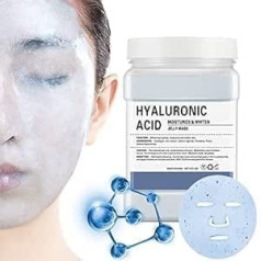 Poztl Jelly Mask Powder for Facials, Moisturizing Jelly Face Mask with Hyaluronic Acid, Professional Peel-Off Hydro Face Mask Powder to Fight Fine Lines