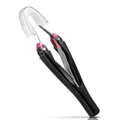 Lurrose Automatic Elastic Eyebrow Tweezers Retractable Eyebrow Removal Tweezers (Random Color)