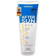 Sunmaxx SunCare relaksējošs losjons pēc sauļošanās I vitamīns EI Alveja I antioksidants I atvēsinošs un atsvaidzinošs I ar vītolu un rozmarīna ekstraktu