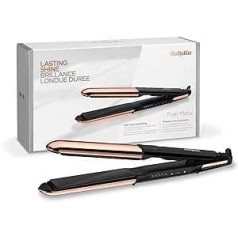 BaByliss ST481E hair straightener Pure Metal 2 in 1 rose gold Ionic