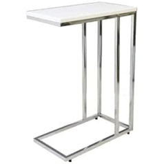 ASPECT Tisch, Holz, weiß, 46 x 25.5 x 63.5 cm