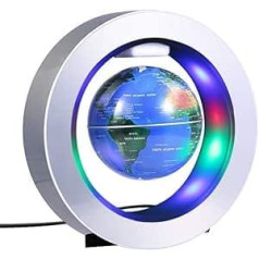Магнитный плавающий глобус ZJchao, карта мира, подарок, 3 шт.