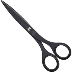 ALLEX Japanese Office Scissors Stainless Steel Black S-165F