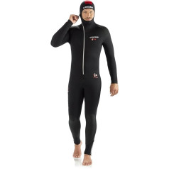 Cressi Diver Man Monopiece Wetsuit - Men's One Piece Wetsuit - Available in 5 / 7 mm, Customisable