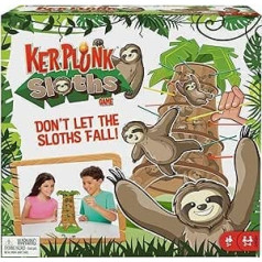 Mattel Games Kerplunk Sloth Children's Game with Sloth Design Gift from 5 Years
