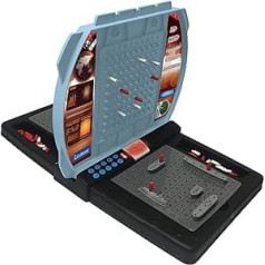 Lexibook GT2800i1 Talking Sea Battle (franču, angļu, spāņu, portugāļu) elektroniskā galda spēle, 1 vai 2 spēlētāji, interaktīva, gaismas un skaņas efekti, stratēģija, darbojas ar baterijām