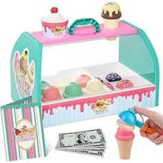 Детский магазин мороженого с игрушками, магазин мороженого для ролевых игр с покупками Магазин, детская кухня Магазины и аксессуары для де