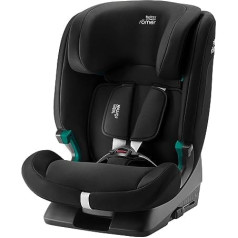 BRITAX RÖMER EVOLVAFIX bērnu sēdeklītis ar Isofix bērniem no 76-150 cm (i-Size), 15 mēneši - 12 gadi, Space Black