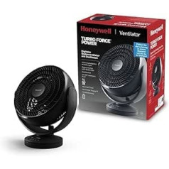 Honeywell TurboForce Digitaler ventilator mit Oszillation – HF715BE, HF715BE4, Schwarz