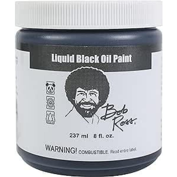 Unbekannt Bob Ross Liquid Black 250ml-Black