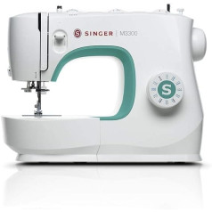 SINGER M3300 Sewing Machine with 97 Stitch Applications, and 1-Step Buttonhole - Perfect for Beginners - Sewing Made Easy