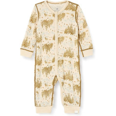 Celavi Unisex Baby Jumpsuite Wit Print Toddler apakšveļas komplekts