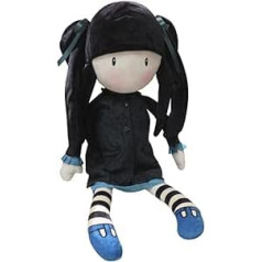 CYP Brands Gorjuss The Lost Heart Puppe, weich und hautfreundlich, Grau, 65 cm