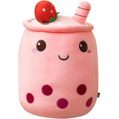 Mīsta rotaļlieta Bubble Tea, 50 cm Boba Plushie pildītas plīša lelles, Piena tējas mīkstā lelle, Kawaii plīša spilvens, tējas krūze, apskaušanas spilvens, pildīta rotaļlieta, plīša rotaļlieta bērniem, pieaugušajiem, dzimšanas dienas d