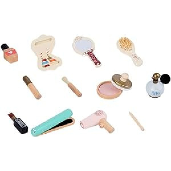 Totority 1 Set Makeup Toy Makeup Set for Children Children's Suits Makeup Toy Playhouse Made of Wood Children Play Makeup Starter Set Educational Toy Plastic Girls Makeup Set