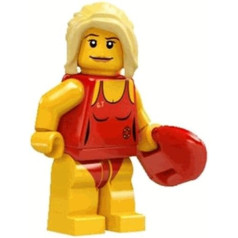 LEGO minifigūra kolekcija 2 sērija — glābšanas palīglīdzeklis (aizzīmogots)