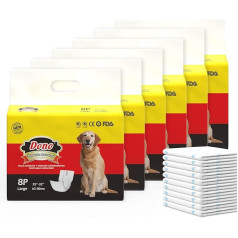 Dono Disposable Male Dog Nappies Super Absorbent 6L - Pack of 48