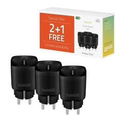 Hombli EU Smart Socket Promo Packs (Black)