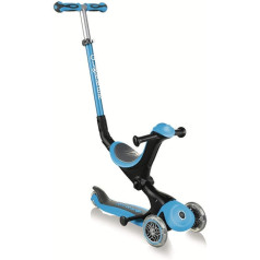 Globber Scooter mit 3 Rädern, Modell Go Up Deluxe, zusammenklappbar, Jugendliche, Unisex