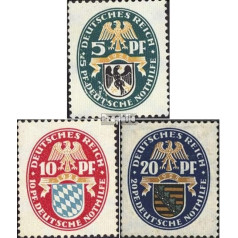 Prophila Collection German Empire 375-377 (complete excl. 1925 Crest Drawings (Stamps for Collectors)