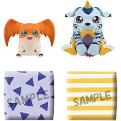 MegaHouse Digimon Adventures Look Up Ser Patamon & Gabumon 2-daļīgs komplekts ar dāvanu (neto)