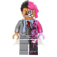 LEGO Betmena filma: divu seju (Hārvijs Dents) minifigūra