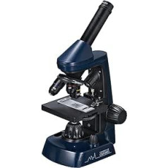 University of Oxford Microscope for Children with 40x to 2000x Magnification, Smartphone Holder, Translucent and Light and Many Accessories, Blue