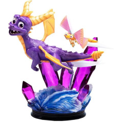 First4Figures SPYREST Spyro Pūķa sveķu statuja, violeta