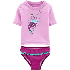 Carter's Girls' Two-Piece Swimsuit, Two Piece Swimsuit