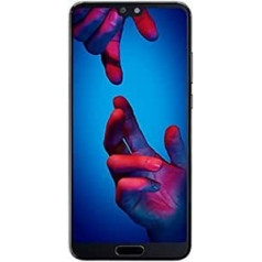 Huawei P20 Smartphone (5.8 Inch/14.7 cm, 128GB Internal Memory, 4GB RAM, 20MP Plus 12MP Leica Dual Camera, Android 8.1 Emui 8.1) Black