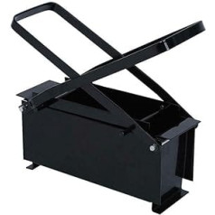 Briquette Press for Wood Chips Paper Briquette Press Paper Log Briquette Maker, DIY Recycling for Paper Newspaper Log Brick Shredder Paper Wood Manufacturer Fireplace Heater Home Tool