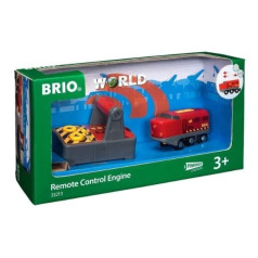 Brio Remote-controlled red locomotive