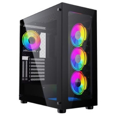 Fornax x450max atx midi tower case black