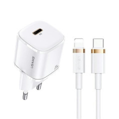 1xUSB-C T36 20W wall charger + Lightning PD 3.0 fast charging cable