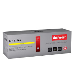 Effiki Activejet ath-312an toneris (aizvietotājs canon, hp 126a crg-729y, ce312a; premium; 1000 lapas; dzeltens)