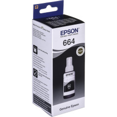 Epson tinte c13t66414a (oriģināls; 70 ml; melns)