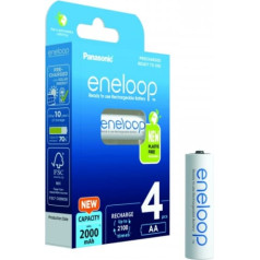 Eneloop AA akumulators 2000 mAh 4 gab