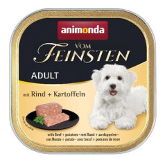 Animonda vom feinsten classic beef and potatoes - wet dog food - 150g