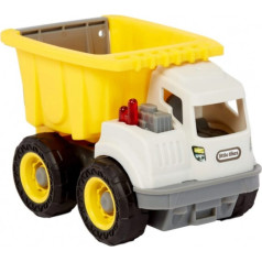 A dirt digger minis vehicle, a dump truck