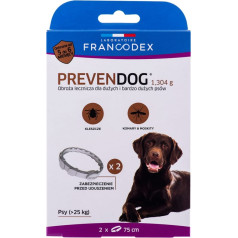 Francodex prevendog - pretērču apkakle - 2x75 cm